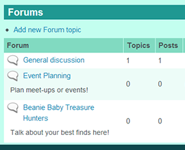 Drupal Site Forums